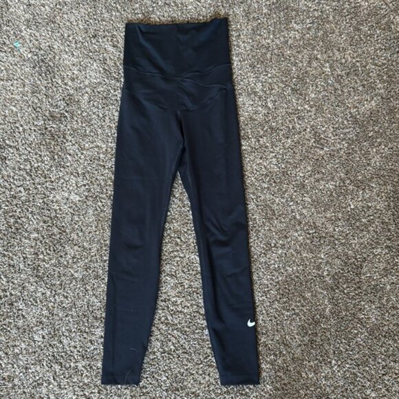 Nike Dri-Fit Small Black Workout Legging - Picture 2 of 8